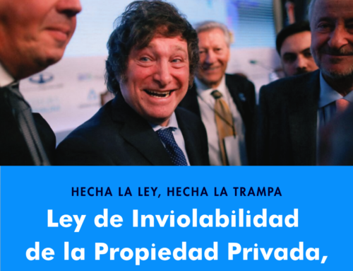 La tierra y la vivienda no puede quedar al servicio de la especulación