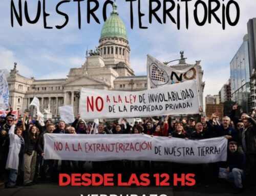 Nos movilizamos al Congreso y en todo el país para defender nuestro territorio