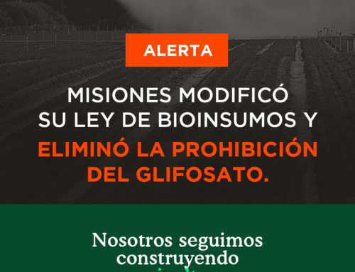 Misiones da un paso atrás en el camino hacia una agricultura sin agrotóxicos